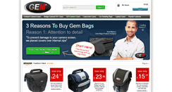 Desktop Screenshot of gem-bags.com