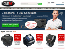 Tablet Screenshot of gem-bags.com